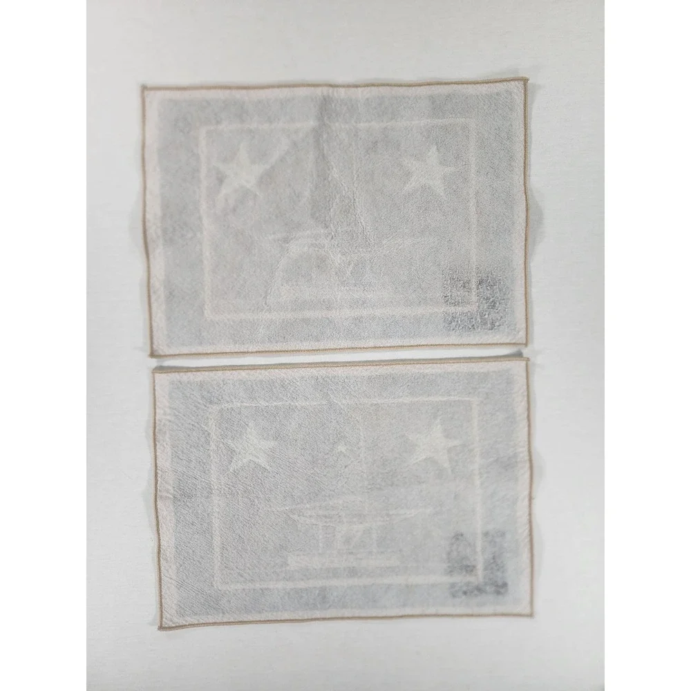 Wave Reviews Sailboat Wall Hanging Tapestry & 6 Placemats Set Nautical Coastal